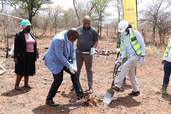 SOD TURNING CEREMONY OF NEW R32 MILLION EMERGENCY SERVICE CENTRE IN LEBOWAKGOMO